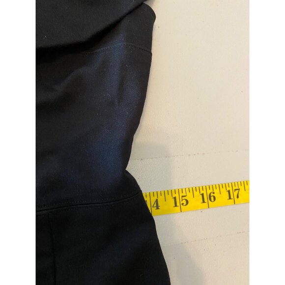 Babaton Black Dress Off Shoulder Ruffle Size 10 - Picture 8 of 10